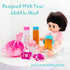 Baby Doll Accessories Playset with Magic Disappearing Bottles and Pacifier for 12-18" Dolls, Big Set for Girls