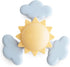 mushie Sunshine Suction Spinner Toy, Toddler Sensory Bath & Play Toy