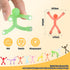 Zemobra 10PCS, 3 4 5 6 7 8 Magnetic Travel Toys for Toddlers Kids Airplane Car Travel Activities Essential, Road Trip