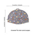 100% IBraFashion Removable Cover for Newborn Lounger Fits Infant Lounger Pillow Soft Cotton Jungle Animals Grey