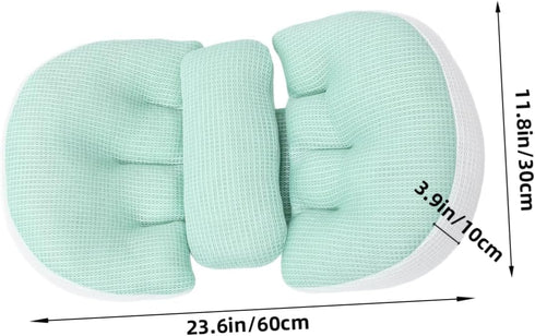 MERRYHAPY Adjustable Maternity Pillow for Back Support - Ergonomic Waist Relief
