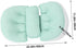 MERRYHAPY Adjustable Maternity Pillow for Back Support - Ergonomic Waist Relief