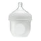 Boon Nursh Reusable Silicone Baby Bottle with Collapsible Silicone Pouch Design -