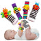 Baby Infant Rattle Socks Toys for 3-6 to 12 Months, Learning Toy for Girl and Boy