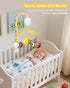 35 3 FEISIKE Baby Crib Mobile with Lullabies, Modes Rotation & Music, Soother Toy Adjustable Volume, Sport-Themed