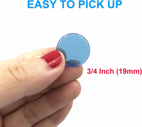 1000 Bingo Chips Markers Tokens - Plastic Discs for Bingo Game Set - Mixed Color