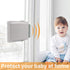 Goodv Child Proof Window Sliding Door Lock 2 Grey Packs for 0.42in to 1.18in - Baby Safety at Home