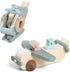 ibwaae Wooden Airplane Toys Set for Toddlers, Air Transport Vehicles Play Set