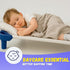 22"x52" Pack 6 Fitted Cot Sheet for Daycare Toddlers of Soft & Breathable Microfiber Cot Sheets with Reinforced Elastic