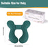 KAKIBLIN Baby Travel Pillow, Infant Head and Neck Support for Car Seat and Pushchair, 0-1 Years Old (Green)