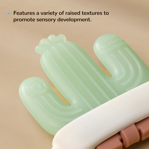 2 0-12 Pcs Baby Teether Toy - Water Fillable Teething Relief for Infants Months, Silicone Baby Teething Toys Chill
