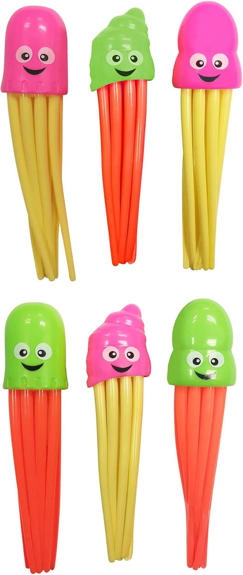 BANZAI 6 Piece Aqua Dive Sea Pals Water/Pool Toy Dive Set