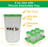 Sprout Cups 6 Pack 4oz Baby Food Storage Containers with Write What You Want Lids, - Reusable, Stackable, Leakproof