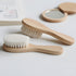 Set 2 of Baby Hair Brushes with Soft Goat Bristles