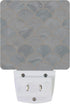Smoaffly Mermaid Fish Scales Marble Night Light Plug-in LED Nightlights Auto Sensor Night Lamp Dusk-to-Dawn Lamp Home