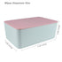 Diaper Wipes Dispenser, Tissue Storage Box Case with Lid for Home, Office, Cars - Pink