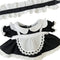 niannyyhouse 20cm Plush Doll Clothes, Headwear, Dress & Apron Maid Suit for 8in Soft Stuffed Plush