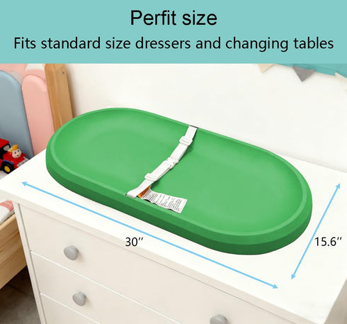 ROGSOUTH 30"x 15.6", Baby Changing Pad - Lightweight Wipeable Foam Changing Pad, Waterproof Comfortable Design for All