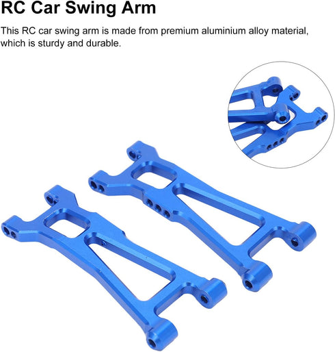 RC Car Swing Arm, Aluminium Alloy High Hardness RC Car Front Rear Swing Arm Fit for 1/16 Remote Control Car for HBX 16889