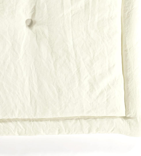 36" 36", Lush Decor Baby Square with Border Play Mat, x Ivory