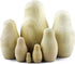 Unpainted Nesting Dolls, DIY 7 Matryoshka Nesting Dolls Blank for Paint Gifts