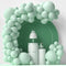 Pastel Mint Green Balloons Kit - 84pc: 5", 12", 18" Arch Garland for Happy Birthday, Baby Shower, Wedding Decorations