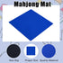 Buryeah 40 x 40 Inch Square Mahjong Mat for Table, Rubber Anti Slip Playmat for Indoor Outdoor Games