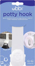 Ubbi Multi-Use Potty Training Hook, No-Install Bathroom Organizer for Toddler Potty Seats, Hangs Over Toilet Tank