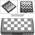 Mini Travel Chess Sets for Kids, Magnetic Chess, Portable Plastic Folding Chessboard for Family Activities