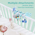 Upscale Trail 5-Piece Set 0-6 1 Deluxe Spiral Plush Toy - Cute Hanging Baby Rattle Animals including Shark Ideal