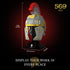 Set, (596PCS) Givenni Roman Centurion Helmet Building Build and Display, Collectible Roma Home Dcor, Gift Idea