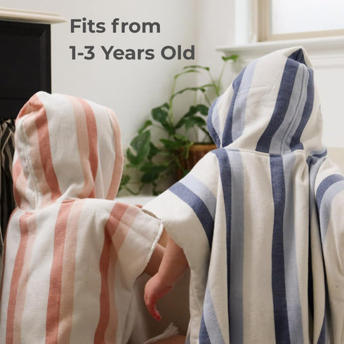 50x50cm 350GSM 0-3 Nora's Nursery Hooded Baby Towels | Ultra Soft Baby Hooded Towel for Boys & Girls | Absorbent, Quick