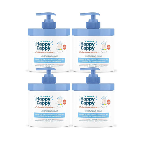 Happy Cappy Moisturizing Cream - Baby Eczema Cream, Eczema Lotion for Kids,
