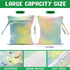 IAXIC Wet Dry Pool Bag Waterproof and Sunglasses Dirty Clothes for Traveling Rainbow Bathing Suit Workout for Women