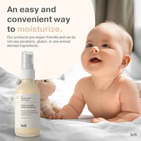 Baby Eczema Serum for Newborns, Steroid-Free, Safe for Rashes and Redness - Made in Canada, 20z | 59 ml