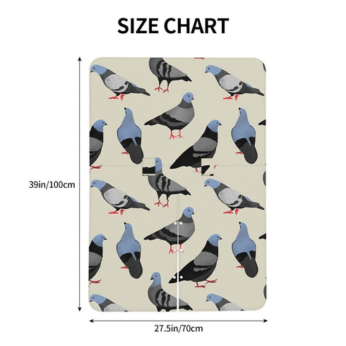 Hcpwzrf Pigeons Baby Car Seat Cover & Nursing Cover - Breathable Stretch Multi-Use Cover for Breastfeeding, Stroller