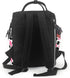Nevjipu Backpack Mommy Backpack, Baby Doll Diaper Bag - Cute black pink cow print Bag, Fashion Tactical Infant Baby