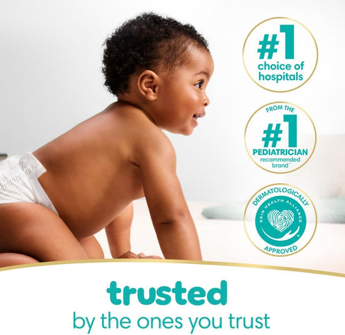 336 (4 Packs) Pampers Baby Wipes, Sensitive, Water Based Wipe, Clinically Proven, Hypoallergenic, and Unscented
