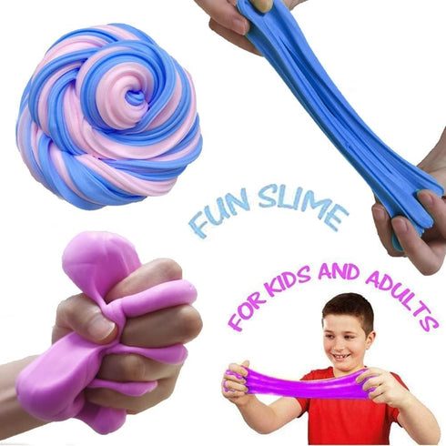 Butter Slime Kit Two-Toned 9 Pack for Girls and Boys, Party Favors Toys, Stocking Stuffers for Kids