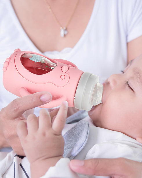 3 Pack 9OZ Silicone Sleeves for MAM Baby Bottles - Anti Breakage Baby Bottle Holder, Compatible with MAM Baby Bottle