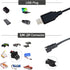Aliwisdom 2 7.4V 2S Universal RC Battery Charger Cable with SM Pin Connector Plug for Lipo Battery, Compatible with RC
