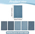 12 Sheets 30*20CM Grey Miniature Roof Mini Roof Shingles 6 Styles Model Tiles for DIY Building Model Roof Tiles for Miniature House Landscape Accessories for Table Scene Scenery