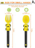 Construction Toddler Utensils - Forks and Spoons Set - Suitable for Kids Utensils - Portable Set for 1-5 Year Old