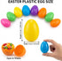 SAILYLENCEY 30 2.36 inch 6 Pieces Premium Plastic Easter Eggs for Easter Basket Stuffers - Fillable & Reusable Easter