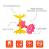 BPA-Free Pink Star Teether - Innobaby Teethin Smart EZ Grip