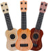 Zerodeko 3 PCS Classical Ukulele Instrument - Kids Toy Toddler Guitar with 4 Nylon Strings, Educational Musical Toy for