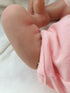 Zero Pam 19" Realistic Reborn Baby Doll Girl - Lifelike Soft Silicone Vinyl, Handmade Weighted Toddler Toy