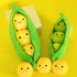 Beans,9.8''/25cm) AOQI Giant Peas in A Pod Plush Toy Pea Pod Pillow Cute Pea Stuffed Toys Plant Doll Various Sizes