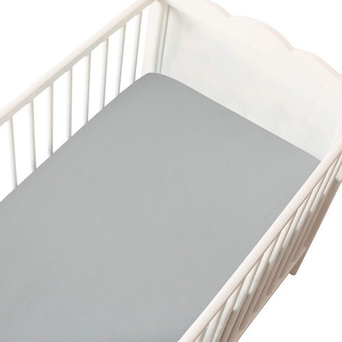 2 Pack, 100% (28" 52") Flannel Crib Sheet Cotton Flannel, Heavenly Soft Fitted Sheet for Standard Crib X and Toddler