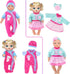 10 Sets 10/12/14 Inch iBayda Doll Clothes & Accessories - Playtime Outfits with Hats and Headbands for New Born Baby